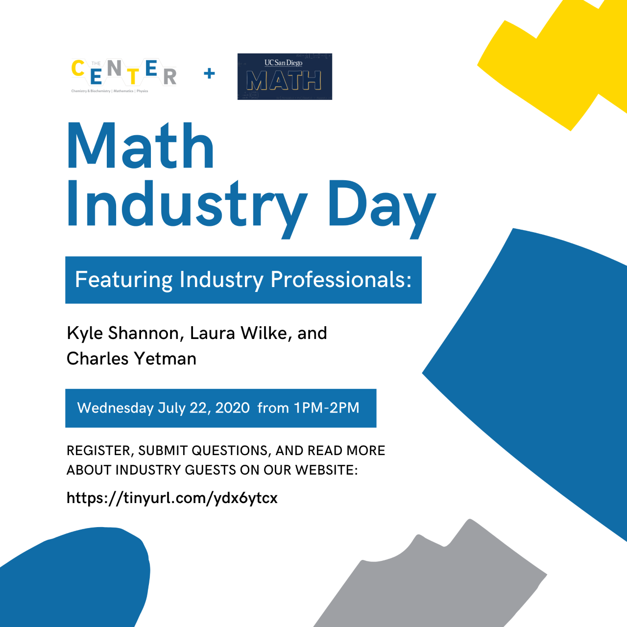 Math Industry Day Poster